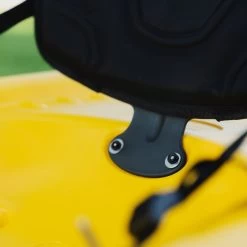 Ergoform™ Backrest Only - Black & White -Adventure Kayaks Shop PS1562 Ergoform backrest closeviewonSolokayak Pelican