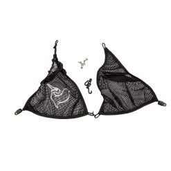 Black & White Mesh Deck Cover